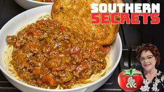 Southern Spaghetti Secrets, Who Has the Best Spaghetti Meat Sauce Recipe?