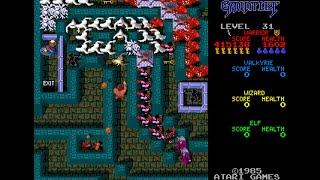 Gauntlet [Arcade Longplay] (1985) Atari Games {Japanese, rev 13}