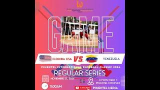 Pimentel International Baseball Classic Class Florida USA Vs Venezuela