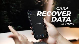 Cara Recover Data Hilang dari iPhone - iMyFone D-Back