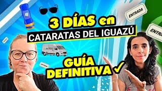 CATARATAS del IGUAZÚ en 3 Días  | GUÍA Y PRECIOS 2023 NO VIAJES SIN SABER ESTO