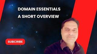 The Fundamentals of Domain : A short overview by sir shahbaz ahmad