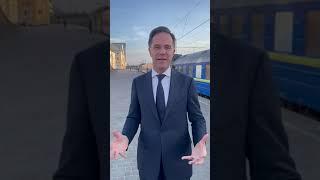 Minister-president Mark Rutte bezoekt Charkiv in Oekraïne - 1 maart 2024