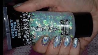 Paint Glow, Chunky Glitter Unicorn. Review