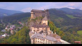 Beautiful Slovakia - Orava Castle / Oravsky Hrad  (Nosferatu's castle) 4K