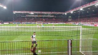 1 - 0 Tor ️ 7’ Sheraldo Becker | Union Berlin gegen FC Augsburg | Live im Stadion | 09.11.2022