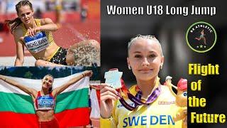 Flight of the Future: Women U18 Long Jump | 2024 European athletics u18 championships Part-1 