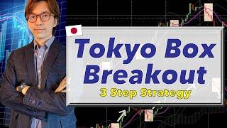 3 simple steps & make forex trading profit / Tokyo Box Breakout Strategy