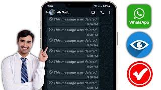 How to Read Deleted Messages on WhatsApp Without any App 2024 (Updated)
