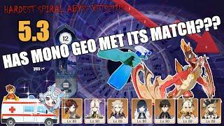 GEO MAIN USES SOME HYDRO | Spiral Abyss 5.3 9* Clear | Sigewinne & C4Chiori + Navia Xilonen Wet Rock