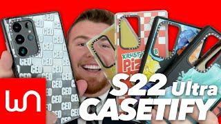 Huge Casetify For Galaxy S22 Ultra Unboxing Haul! (w/ Casetify Promo Code)