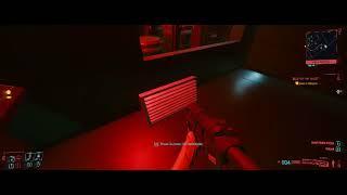 Cyberpunk 2077 Glitched Vent “Throw Grenade into Ventilation” unfinished game object?