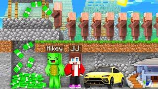 How Mikey and JJ Robbed Villagers in Minecraft RICH - BEST of Maizen COMPILATION FUNNY VIDEOS