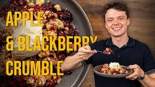 Apple & Blackberry Crumble - An Autumn Must 