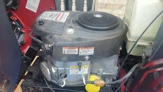 Craftsman YT 3500 22 HP Briggs and Stratton engine