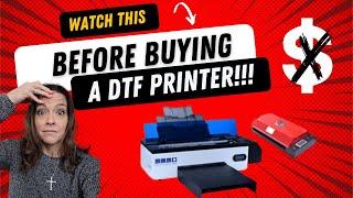 WATCH THIS BEFORE BUYING A DTF PRINTER/I THREW AWAY $3K/THE REAL TRUTH ABOUT DIRECT TO FILM PRINTING