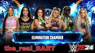 WWE 2K24-WOMEN'S ELIMINATION CHAMBER 2025