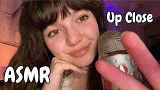 ASMR | Upclose Fast Aggressive MOUTH SOUNDS, Hand Sounds & Movements, Mic Triggers, Rambles, CHAOTIC