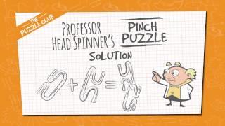 The Puzzle Club - Professor Head Spinner's Pinch Puzzle Solution