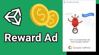 Unity Admob Ads - Reward AD [Part #3]