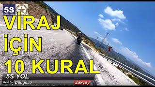 VİRAJ İÇİN 10 KURAL | 5Sriders | Motosiklette İleri Sürüş (17)