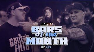 BARS OF THE MONTH - JULY 2024 - iBattleTV