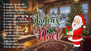 Musique de Noel en Francais 2025  Les plus belles chansons de Noël  Playlist de Chansons de Noël