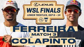 Italo Ferreira vs Griffin Colapinto | Lexus WSL Finals 2024 - Match 3