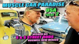 Zu Besuch bei dem No. 1 Muscle Car Profi Restaurator in Roswell New Mexico - USA Folge 2