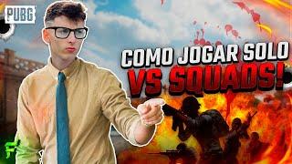 DICAS DE COMO JOGAR SOLO CONTRA SQUADS NO PUBG!!