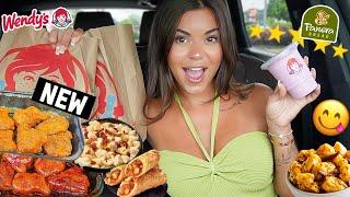 Eating NEW Fast Food Menu Items.. (DELICIOUS!)