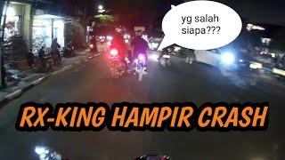 RXKING HAMPIR CRASH||#rxking #shorrts #motovlogpemula @kangevra