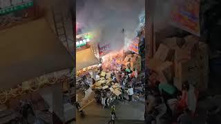 OMG  Hyderabad firecrackers shop fire #hyderabad