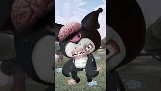 Kurozombie #animation #анимация #collageanimation #kuromi #mymelody #hellokitty #cartoon