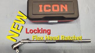 NEW ICON Locking FLEX Head  Ratchet from Harbor Freight #harborfreight #icon