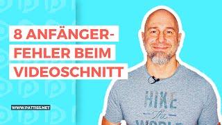 8 Anfängerfehler beim Videoschnitt - So werden deine Videos knackiger