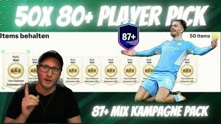 50 x 80+ Player Pick & 87+ Kampagne Mix bestimmen mein EA FC 24 Team !!!