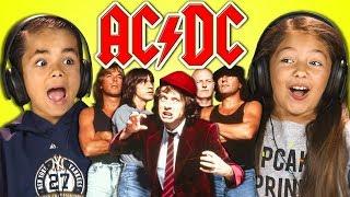 KIDS REACT TO AC/DC