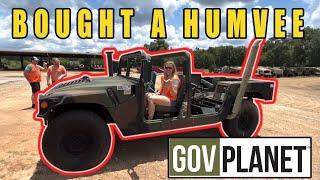 BUYING A HUMVEE FROM GOV PLANET