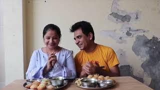 What Deepak did | GOLGAPPA  ( panipoori ) EATING CHALLENGE   | Deepti vlog