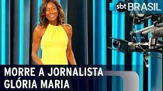 Morre a jornalista Glória Maria | SBT Brasil (02/02/23)