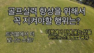 시간이 지날수록 골프를 잘치는 사람의 특징