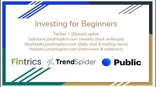 Investing for Beginners