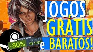 OPA! +6 JOGOS GRÁTIS para PC na STEAM e JOGOS BARATOS por MENOS de R$ 20 (Nuuvem, Steam e GOG)