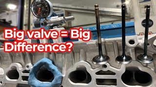 Oversized intake valve in a 1JZ?!