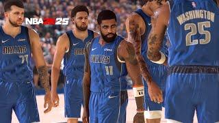 NEW LOOK MAVERICKS | SUNS vs MAVERICKS | NBA 2K25 CONCEPT GAMEPLAY | K4RL