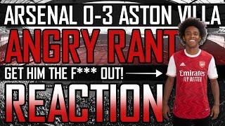 Arsenal 0-3 Aston Villa // ANGRY RANT! (Reaction) | Gunners Daily 