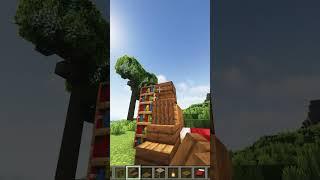 Minecraft Build * Decorations Bed * Level Easy * #minecraft #shorts_video  #minecraftbuilding