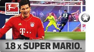 Mario Gomez - 18 Goals vs. 18 Clubs