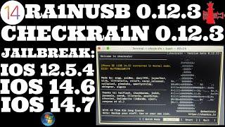 Ra1nUSB 0.12.3 | Jailbreak iOS 14.6/14.7/12.5.4 | Ra1nUSB Checkra1n 0.12.3 |Ra1nusb Windows 2021